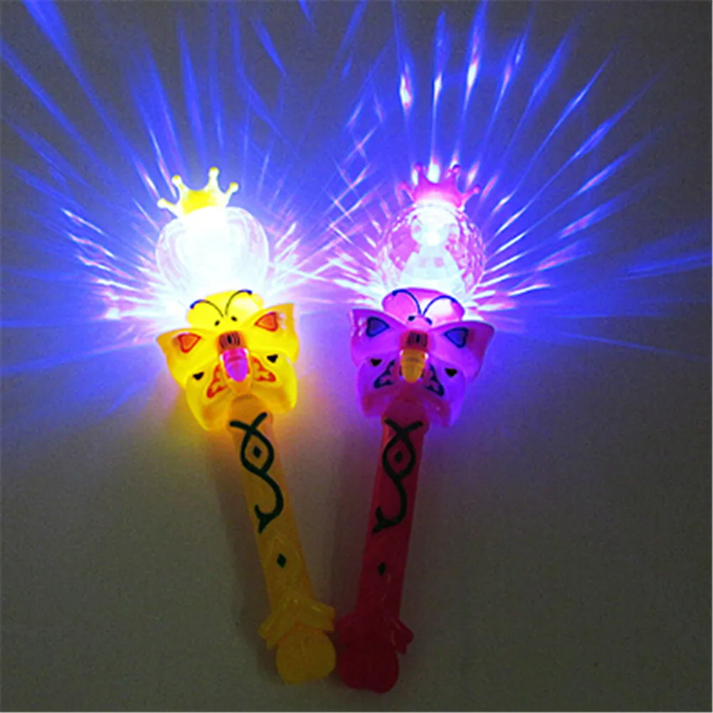 

Magic Lighting Stick Toys Flashing Glowing Light Up Wands Luminous Gift Toys random delivery