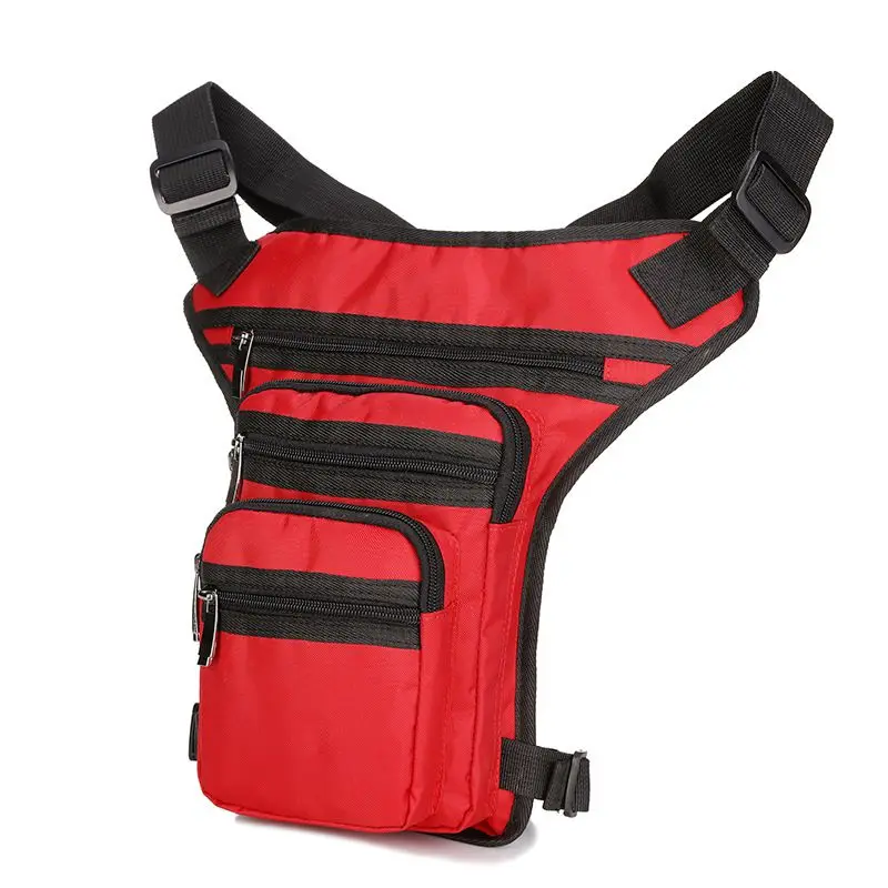

kPractical Cycling Waist Bag Tactical Bag Multi-Function Outdoor Mountaineering Leg Bag Sports Fishing Water-Repellent Chest Bag