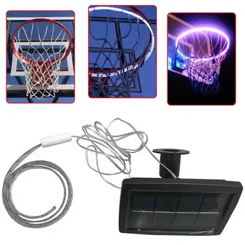 

Battery Powered LED Basketball Hoop Lights Waterproof Sensor Activated LED Strip Light For Basketball Rims