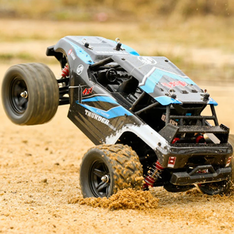 

Rc Car 1: 18 2.4G radio-controlled machine 4wd High Speed four-wheel drive climbing off-road racing Toys for Children