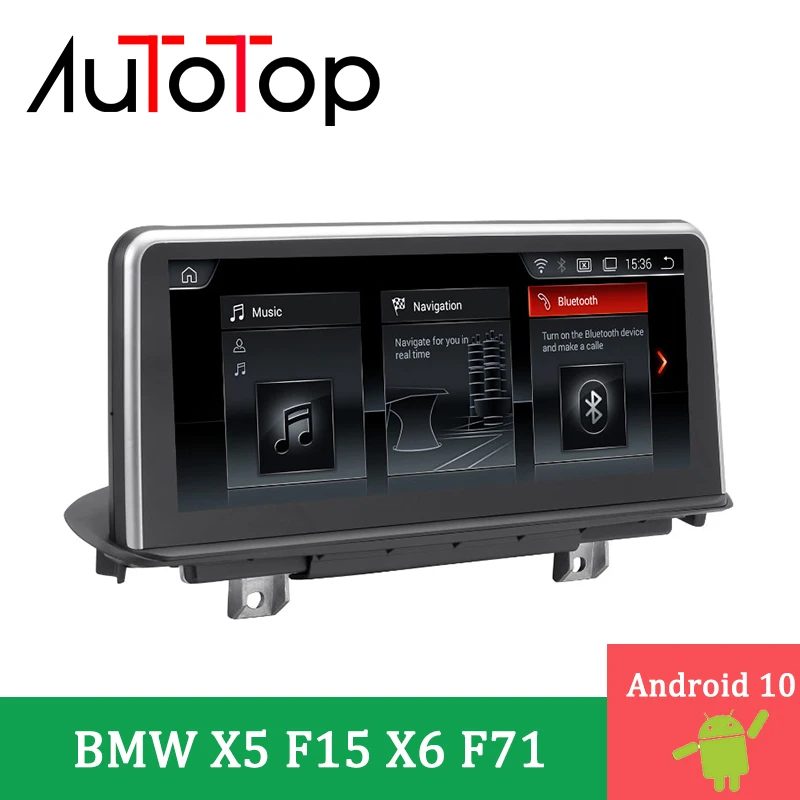 AUTOTOP 10 25 &quotAndroid 0 Автомобильный мультимедийный радиоплеер для BMW X5 F15 X6 2014 2017 NBT
