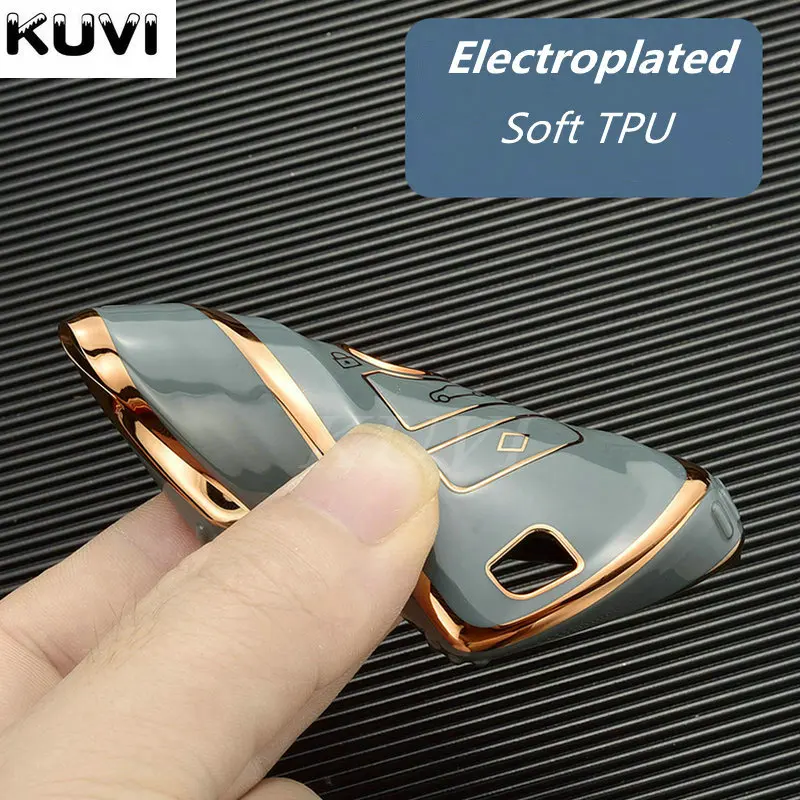 Key Case Key Case Cover Car Key Shell Plating For BMW F20 F30 G20 F31 F34 F10 G30 F11 X3 F25 X4 I3 M3 M4 1 3 5 Series