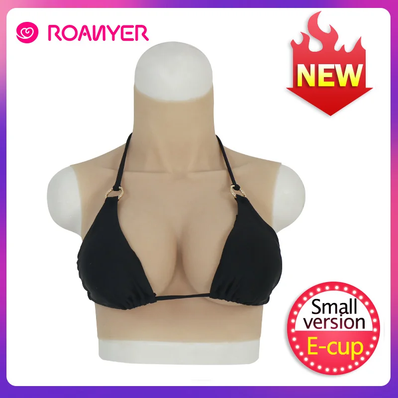 

Roanyer transgender silicone fake huge boobs breast forms crossdressing E Cup for drag queen shemale crossdresser