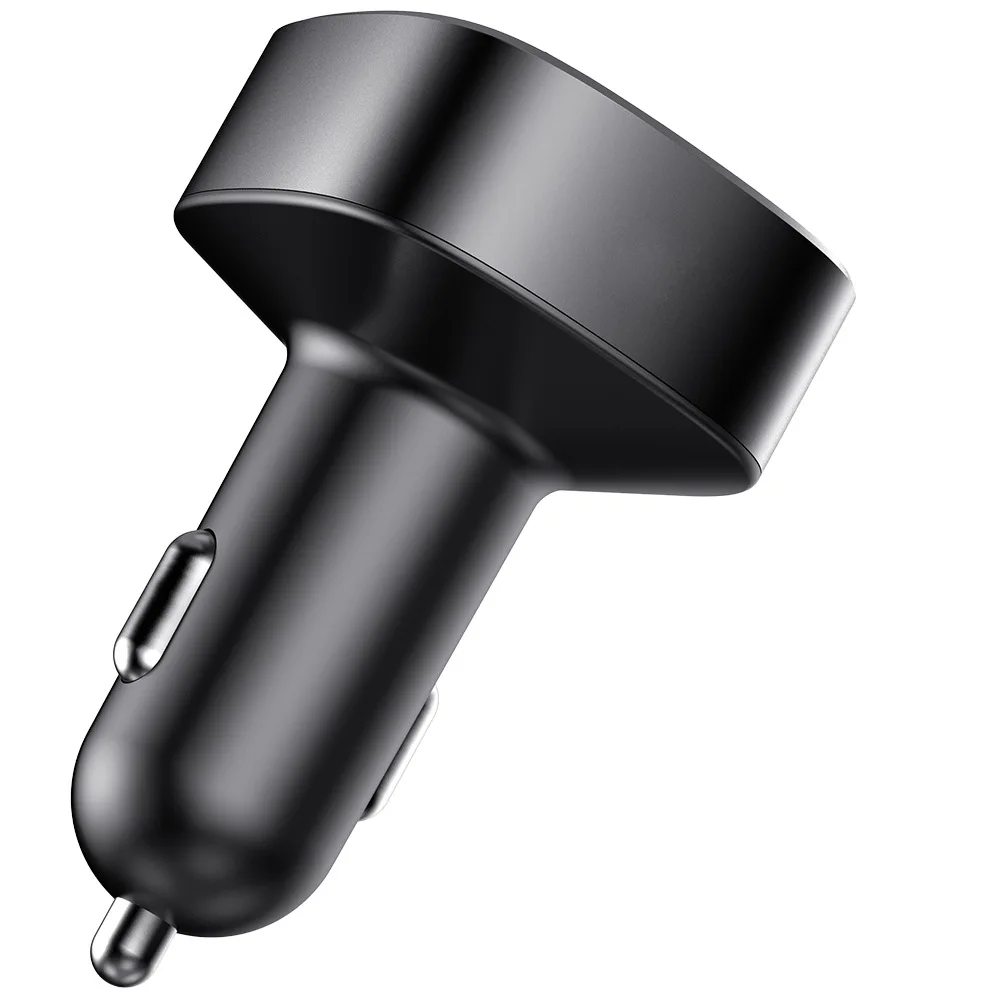 Bakeey 2.1A автомобильное зарядное устройство двойной USB цифровой дисплей Bluetooth Быстрая зарядка зарядное устройство для iPhone XS huawei P30 mate 30 Xiaomi Mi9