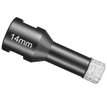 

Black M14 (Angle Grinder) High Performance 6-14mm Diamond Tile Dry Drill Bit