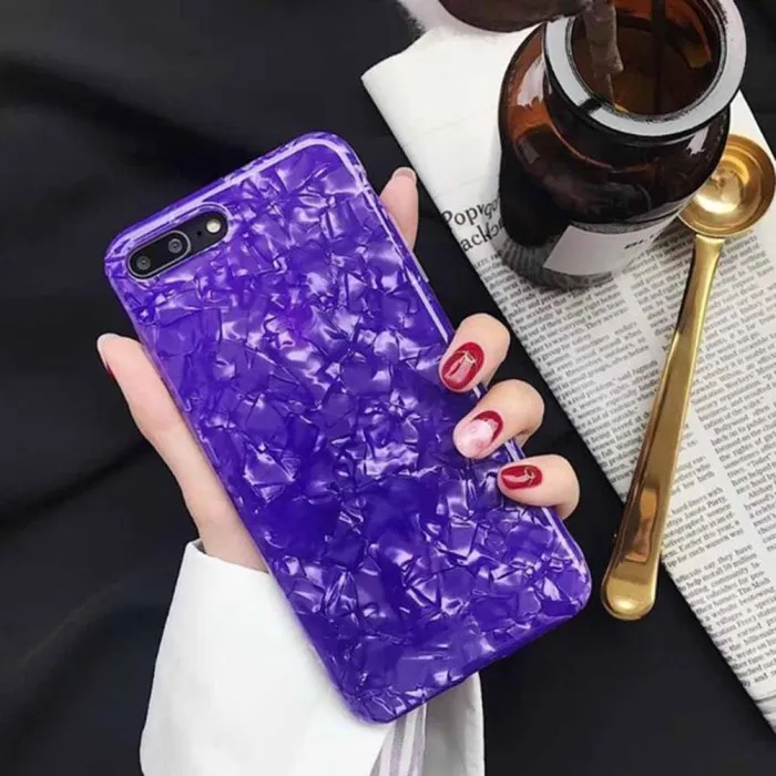 Ракушка для телефона чехол для iPhone 6 6S 7 8 Plus X задняя крышка милые Чехлы забавная оболочка OUJ99