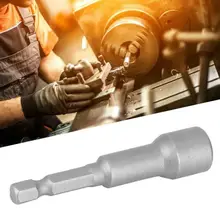 5 шт. отвертка с шестигранной гайкой 10 мм магнитный гайковерт с шестигранным хвостовиком, сверло, набор из хромированной ванадиевой стали