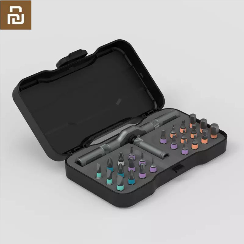 Duka AtuMan RS1 24 in1 DIY Tool Kit Toolbox Mechanical Tool Box Spanner Socket Screwdriver Ratchet Wrench Set Kit