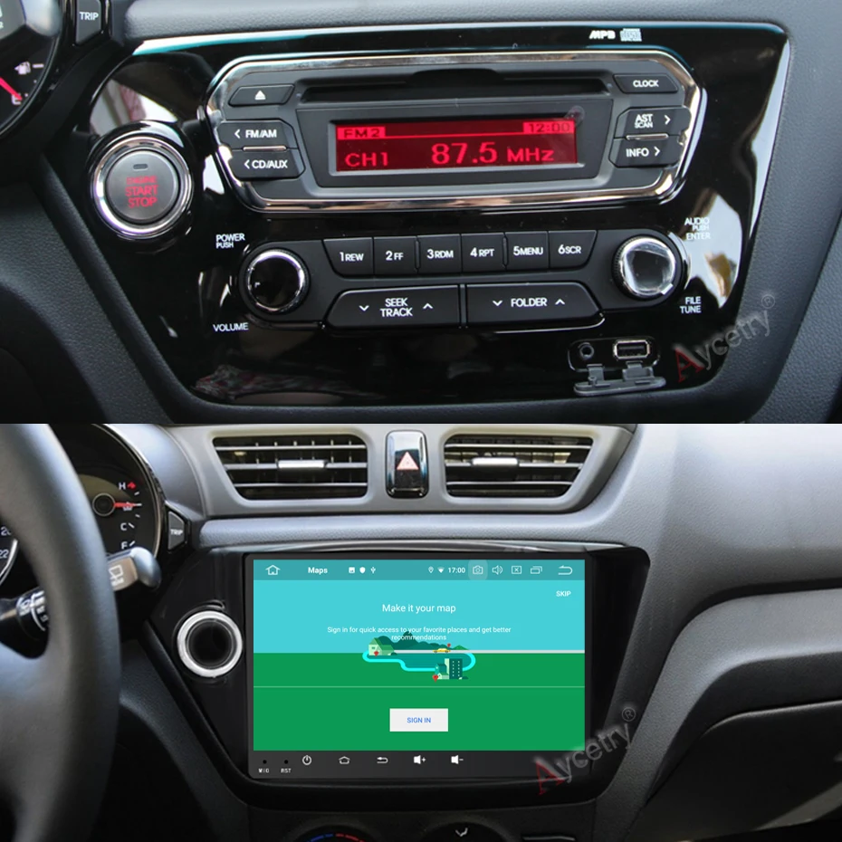 4G+ 64G 8 CORE 2 Din android 9,0 автомобильный dvd-плеер gps навигация для Kia k2 RIO 2010 2011 2012 2013 Автомагнитола стерео DSP