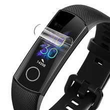 Мягкие Защитные пленки для Honor Band 5/band 5i band 4, Гидрогелевая пленка для бега, пленка против царапин для huawei band 3 4 pro/3e 4e