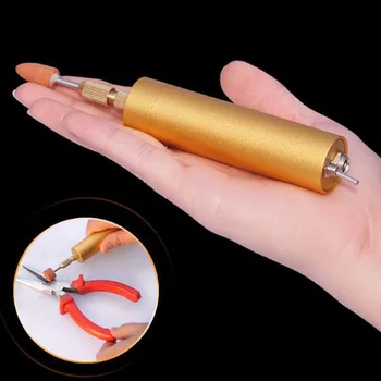 

DC5V DIY Mini Small Aluminum Electric Motor Hand Drill PCB W/ 10 Bits +1 Wrench