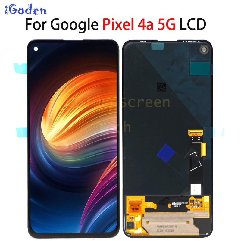 pixel 4a5g ディスプレイのみ pixel 4a5g ディスプレイのみ AMOLED For Google Pixel 4 4A4G