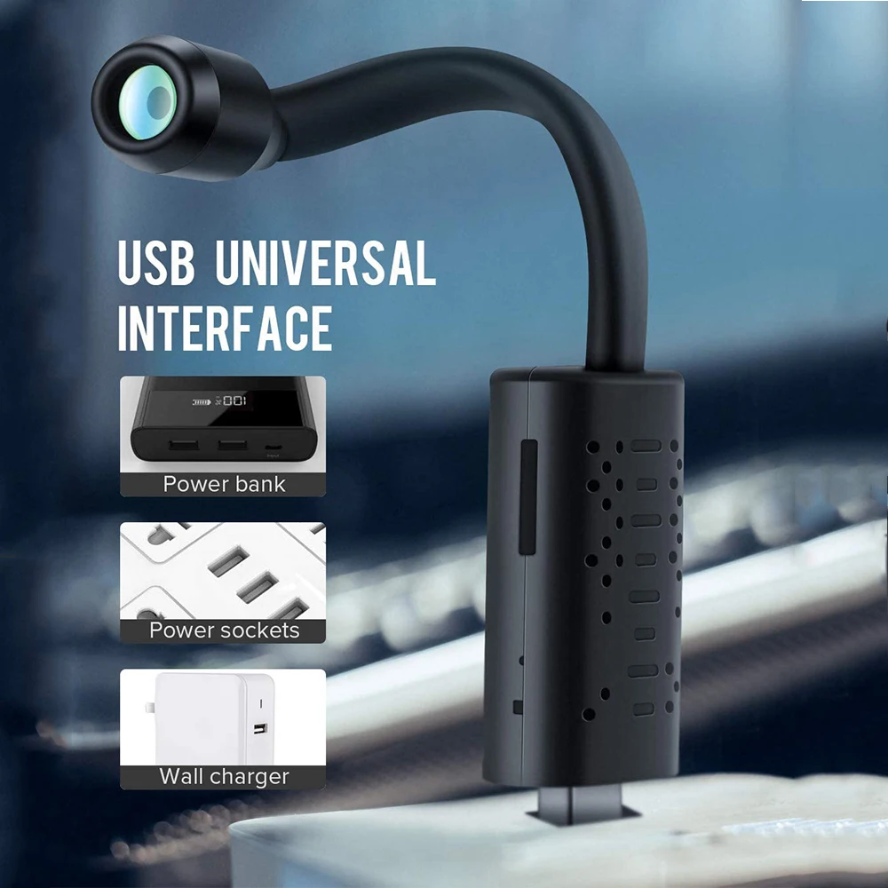 Портативная мини камера видеонаблюдения 4K Wi Fi P2P IP/AP с дистанционным управлением
