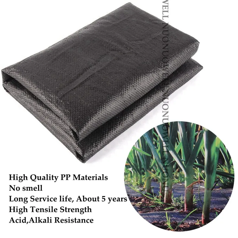

Hi-quality Garden Weedmats Greenhouse Weeding Control Mat Anti Grass Weed Control Gound Cover Weed Barrier Fabric Mat UV Proof