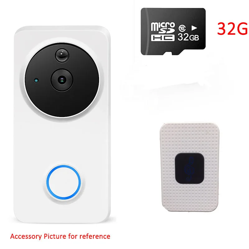 Smart Video Doorbell Intercom Camera Smart Home WiFi Wireless Video Intercom Doorbell SmartLife APP Work With Alexa Google Home 