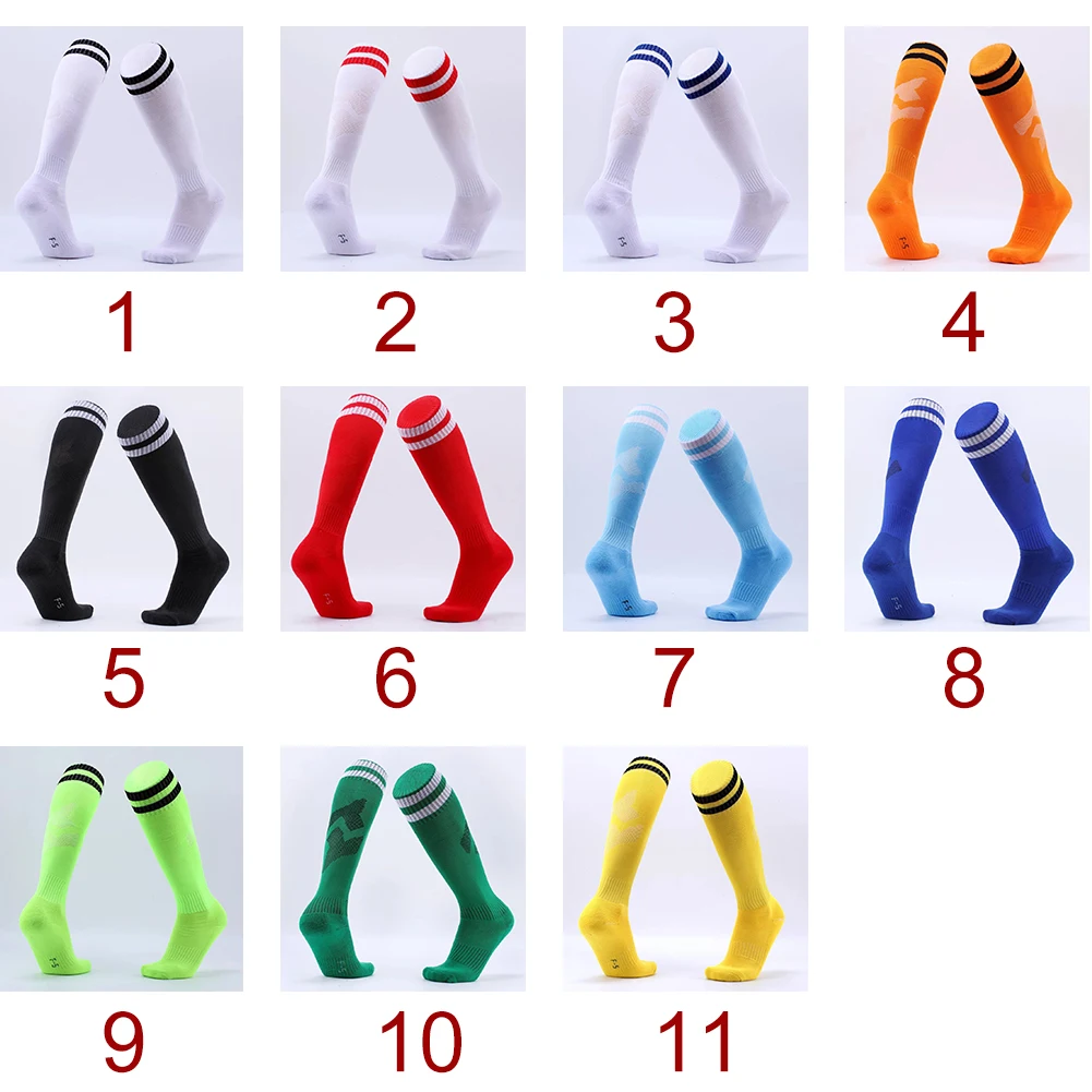 1 Pair Non Slip Professional Adults Sport Stockings Basketball Outdoor Cycling Football Socks Running Sweat Absorbent Soccer