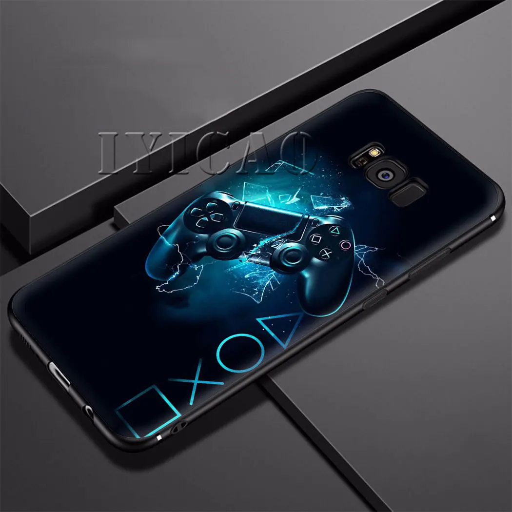 IYICAO игровой Play Station мягкий чехол для samsung M40 M30 M20 M10 A70 A60 A50 A40 A30 A20 A10 Note 8, 9