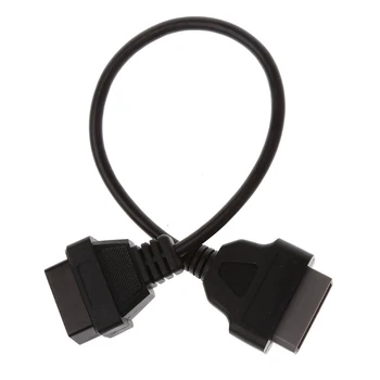 

Car Kit OBD2 14 Pin Male to Female 16 Pin Adapter Cable For Nissan Car Diagnostic Tool Auto Cables car accessories