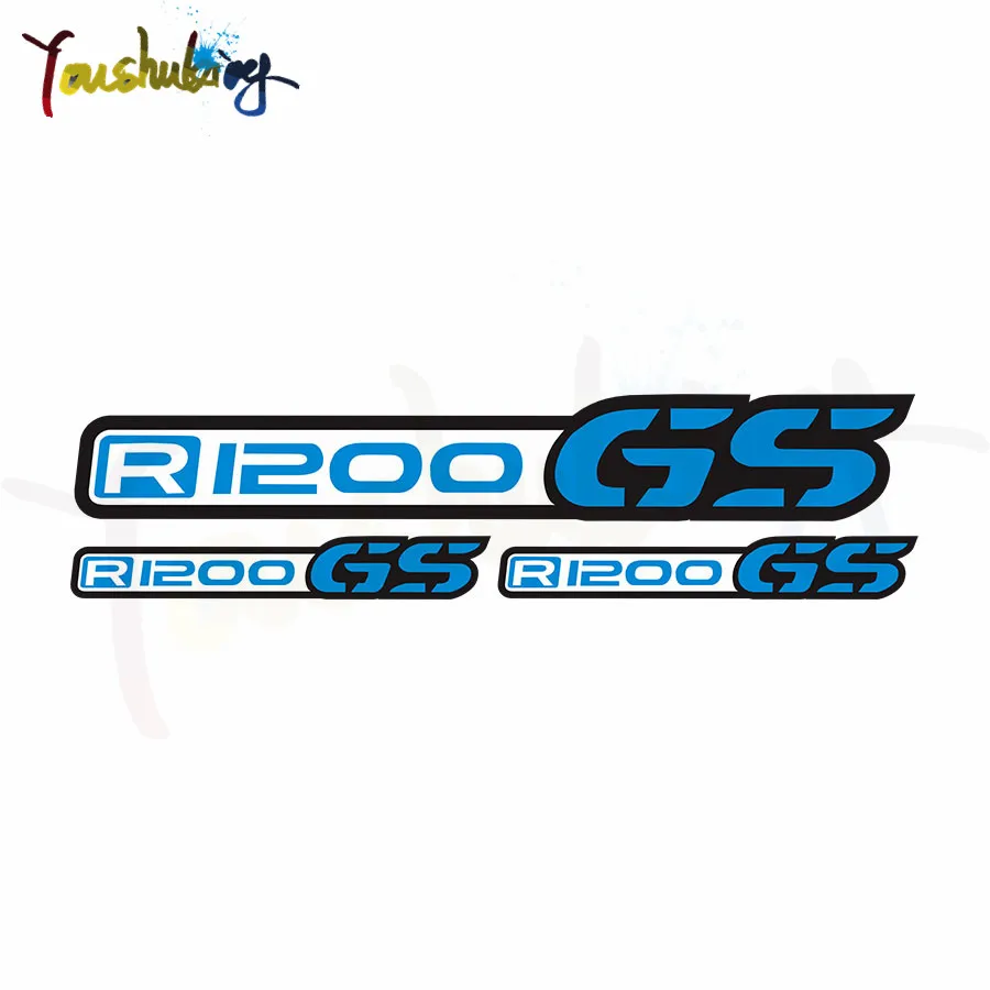 

New 3D reflective rim waterproof tire suitcase notebook for r 1200 gs adventure world mondo MOTO logo R1200GS Sticker