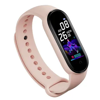 

M5 Band Color Screen M5 Smart Watch Sport Fitness Sleep Heart Rate Pressure Monitor Waterproof Bluetooth Smart Tracker