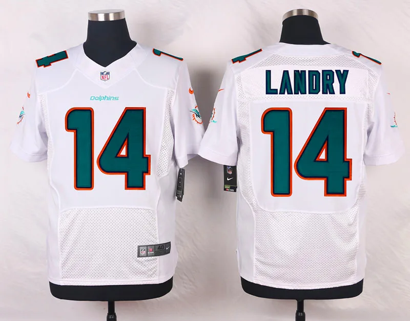 Черный Stitiched, Майями, Майком Уоллесом 13 Dan Marino 17 Ryan tannehilt 93 Ndamukong Suh elite, Cameron Wake, Dan Marino Jersey - Цвет: Черный