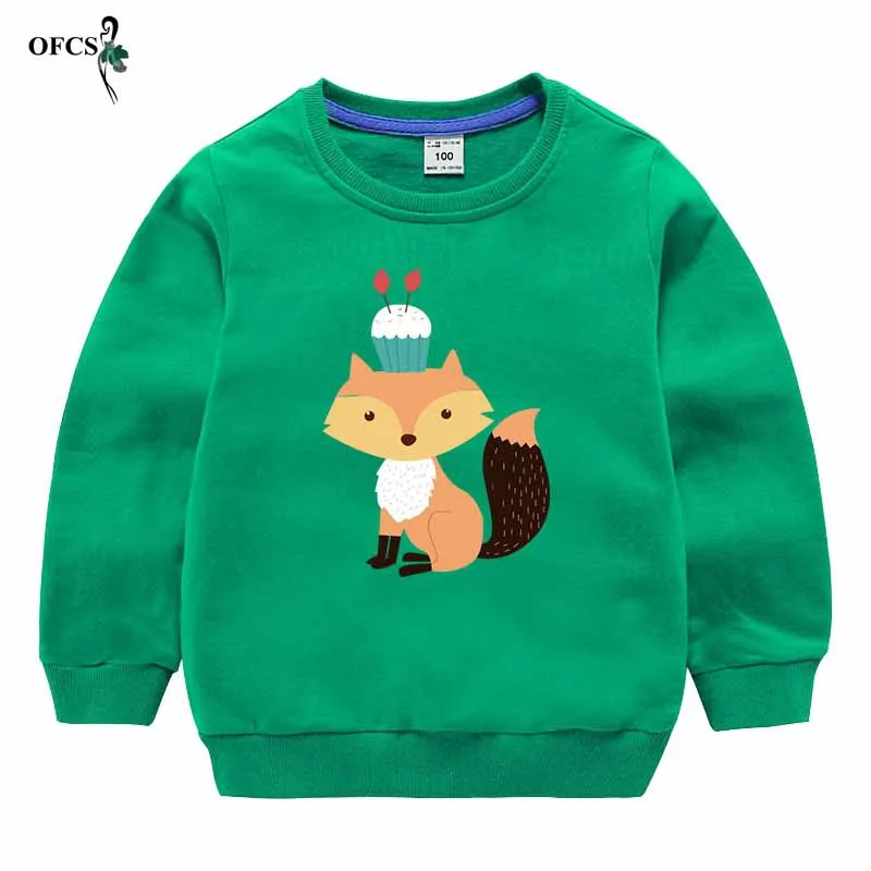 Розничная, футболка для маленьких мальчиков повседневные свободные трикотажные свитера для девочек, детские хлопковые пуловеры с круглым вырезом, Детская осенняя одежда удлиненного фасона - Цвет: Green