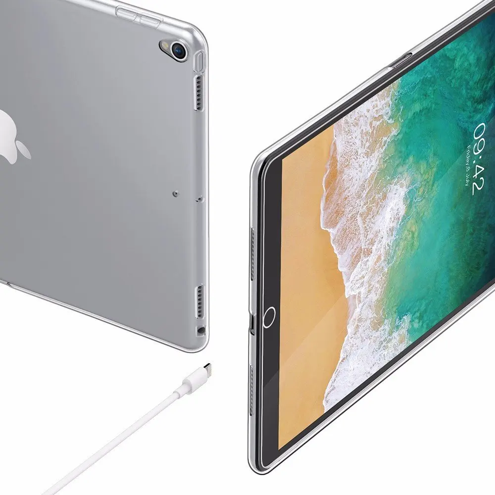 Прозрачный мягкий гелевый силиконовый чехол из ТПУ для ipad pro 10 5 защитный нового