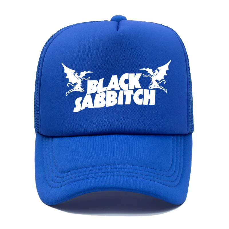 color6 Модная Мужская Женская Бейсболка s черная Sabbath рок Кепка s тяжелый металл рок музыкальная группа сетка Кепка Дальнобойщика шляпа - Цвет: color6