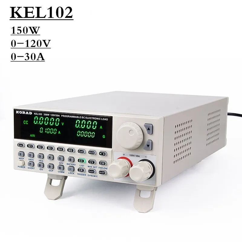 

KORAD-KEL102 High-precision Professional Electrical Programming Digital Control DC Load Electronic Loads Battery Tester Load