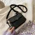 

2020 summer new female bag ladies bag texture messenger bag fashion casual shoulder bag embroidery thread lingge female bag