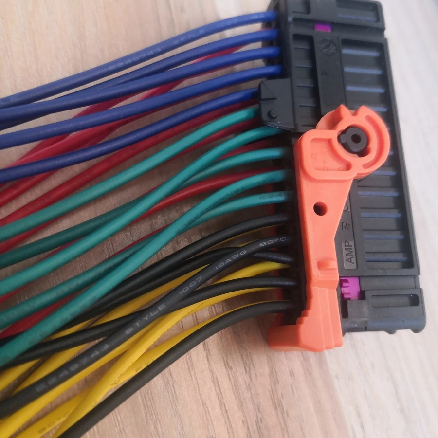 28 Pin Женский Мужской охранник от кражи защита сигнализация Противоугонный разъем с проводным жгутом косичка 1K0937702C