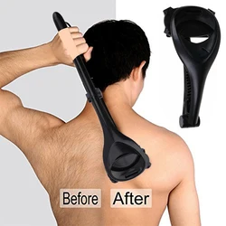 Fast Delivery Men Back Shaver Removal Razors Hair Shaver Two Head Blade Foldable Trimmer Body Leg Long Handle