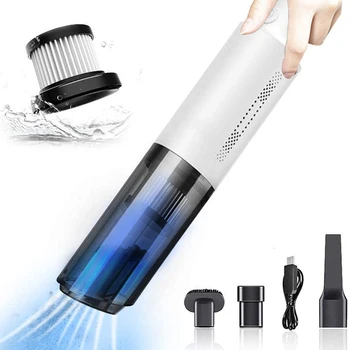 

Car Vacuum Cleaner,Handheld Vacuum Portable High Power Cordless Rechargeable Vacuum Cleaner Wireless for Car Cleaning