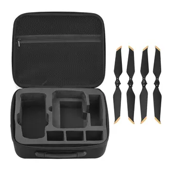 

Universal Suitcase with Screen Remote Control Single Shoulder Handbag + 2 Pairs 8743F Gold Propeller For DJI MAVIC 2
