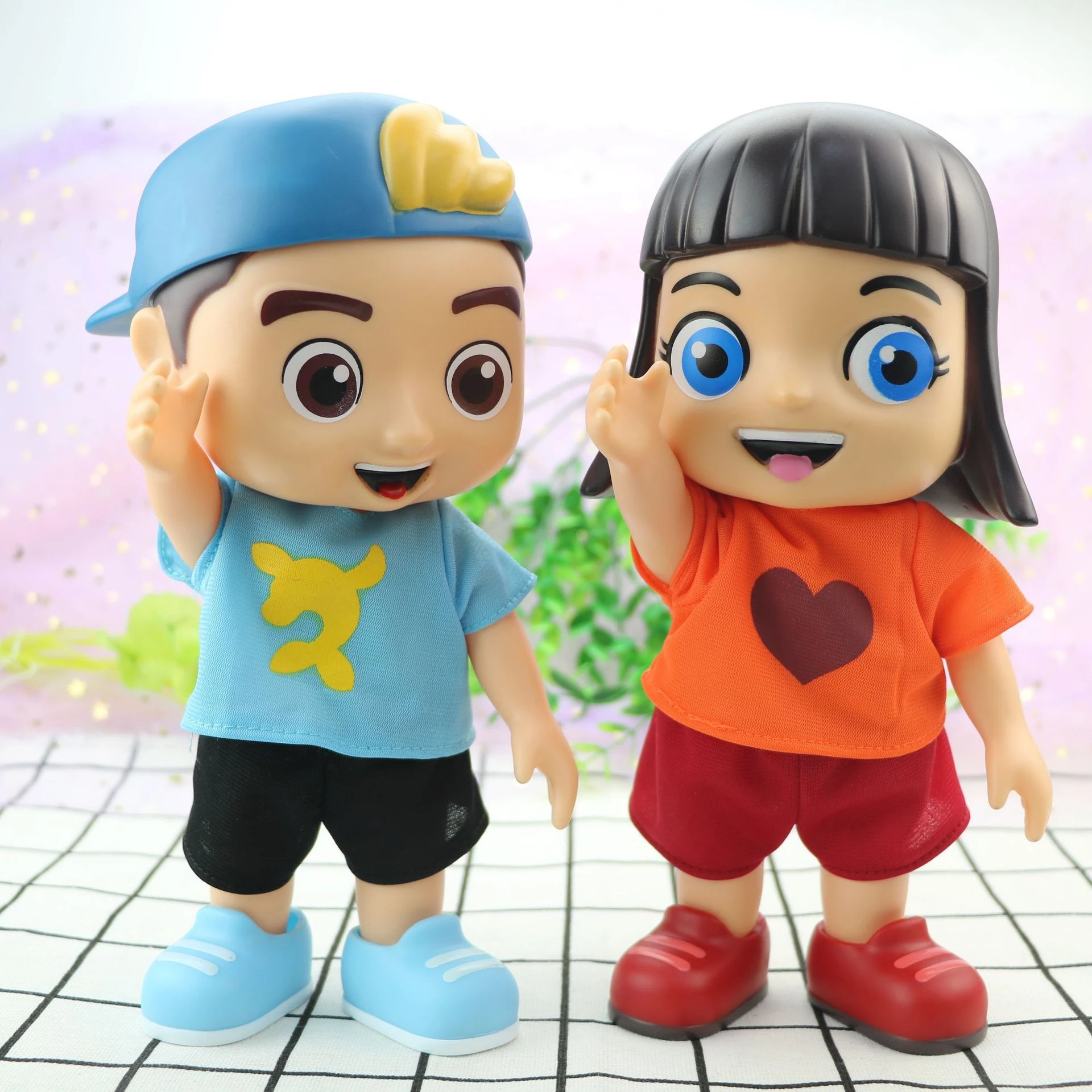 25cm Luccas Neto Vinyl Doll Brother Sister Gi Dolls Giovanna With Sound  Collection Model Figure Toys Kid Birhtday Christmas Gift - Action Figures -  AliExpress
