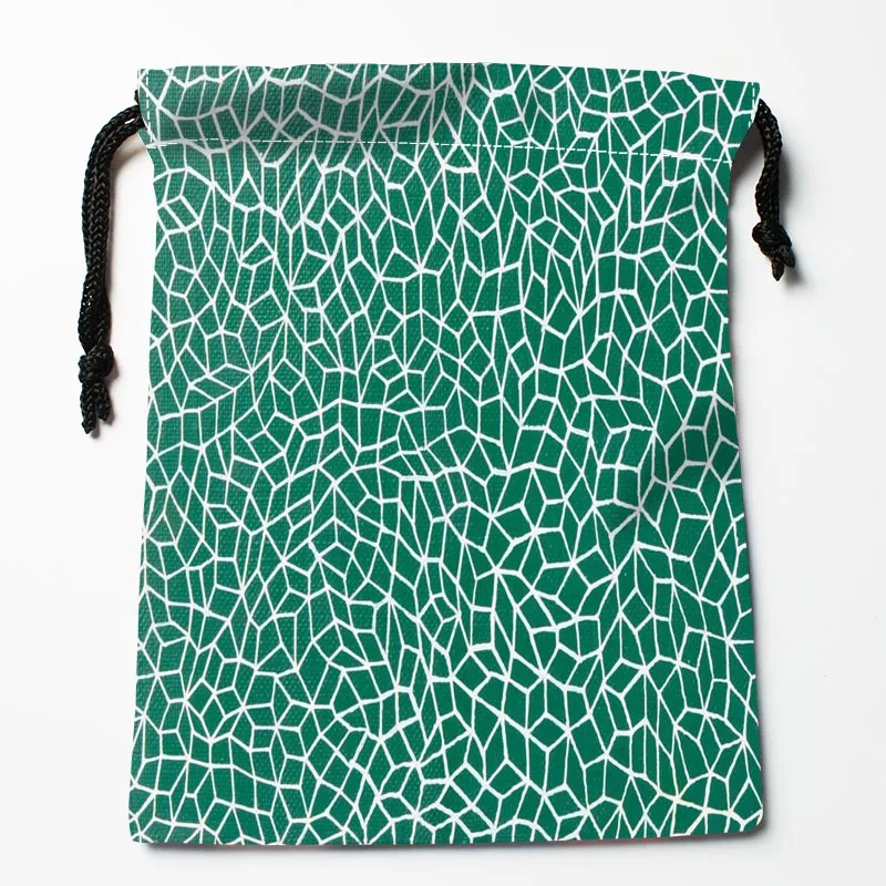 1 На заказ Yayoi Kusama Art Drawstring сумки пыленепроницаемые модные сумки для хранения с принтом для мальчиков и девочек Подарочная сумка на день рождения размер 18X22 см - Цвет: 1