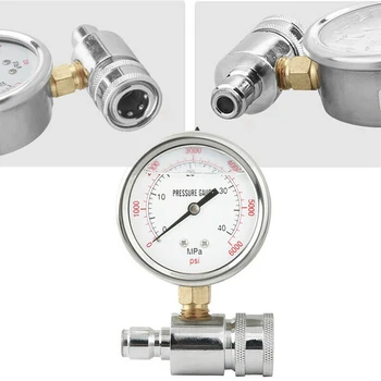 

6000PSI Tools Garden Accessories Pressure Gauge Universal 3/8 For Washer Measuring Agricultural Car 0-40 MPa Tester Accurate