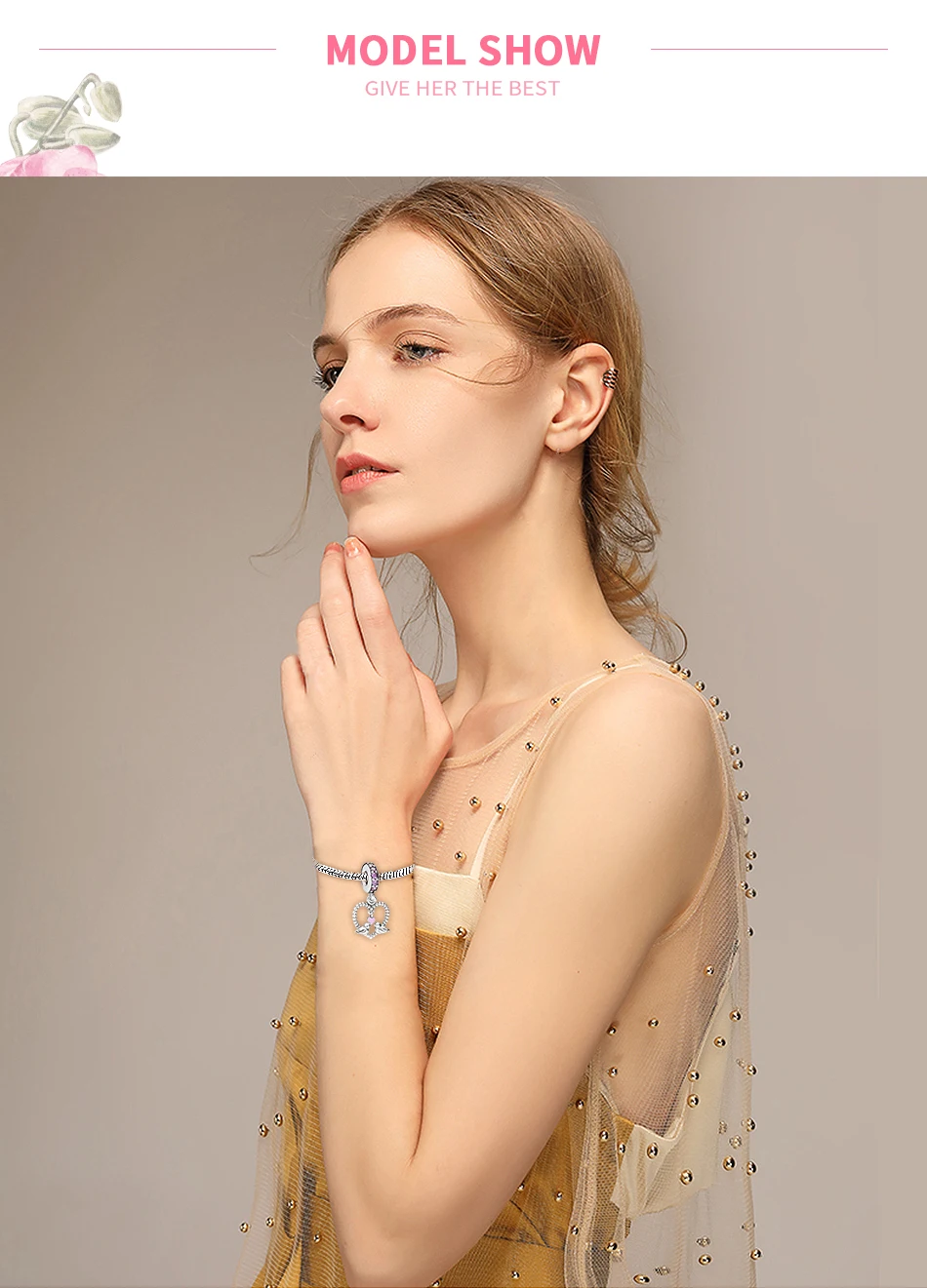 MISSITA Новая мода любящий кулон с птицами fit Pandora талисманы ювелирный браслет сделай сам для женщин серебряные ювелирные изделия аксессуары
