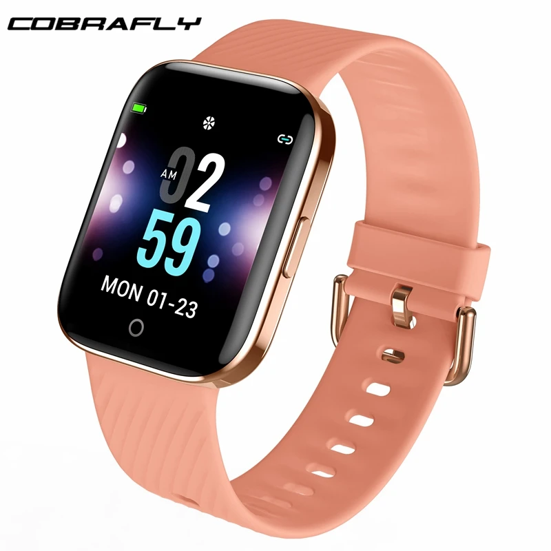 Cobrafly X2 Bluetooth 5,0 Смарт-часы для мужчин и женщин 1,3 дюймов ips IP68 Водонепроницаемый фитнес-трекер для измерения сердечного ритма секундомер умный Браслет