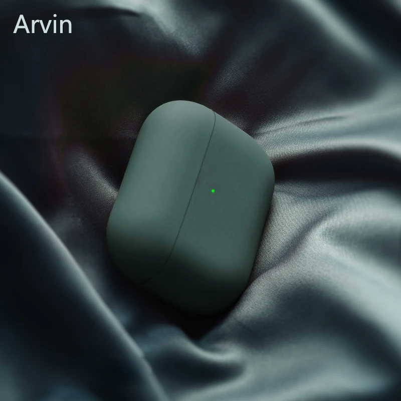 Arvin чехол для Apple AirPods Pro AirPods 3 Чехол жидкий силикон анти-шок детская кожа сенсорный Мягкий защитный чехол