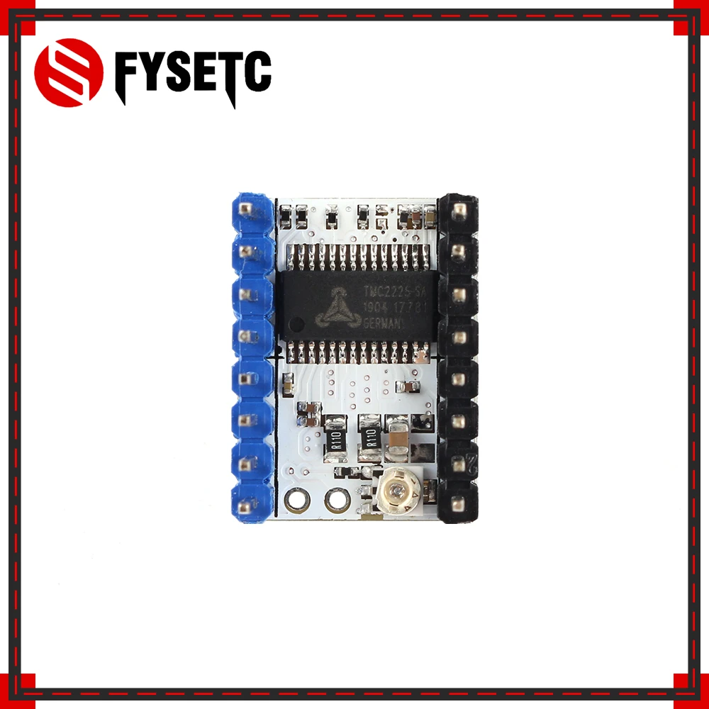 TMC S2225 V1.1 шаговый двигатель драйвер TMC2225 Stepsticks немой драйвер тока 2A пик UART заменить TMC2208 TMC2209 для SKR