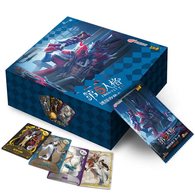 240pcs / Set Identity V Cards Inspiration Pack Game Paper Kids Toys Girl Fantasy Boy Collection Christmas Google Play Gift 1