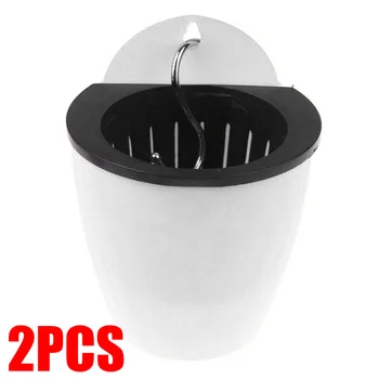 

Self Watering Flower Pot Plant Hanging Plastic Basket Garden Accessory