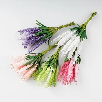 

10 Pieces Foam Lavender vases for home decor wedding decorative flowers christmas wreath needlework candy box artificial flowers