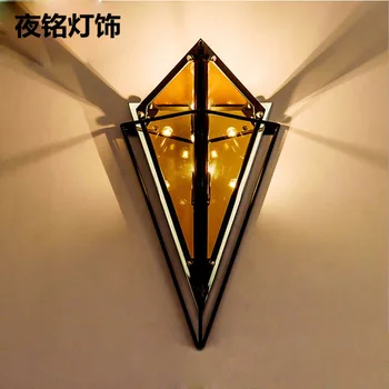 

postmodern personality style living room corridor lamp wall lamp light setting wall of bedroom the head of a bed cafe