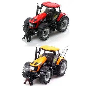 

1:32 Alloy Farmer Car Model Car Toy With Sound Light Inertia Functions