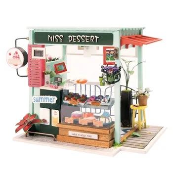 

Hand Craft Exquisite DIY Wooden House Furniture Miniature Box Creative Gift Toy The Best Gift Funtime Hands-on Time At Home