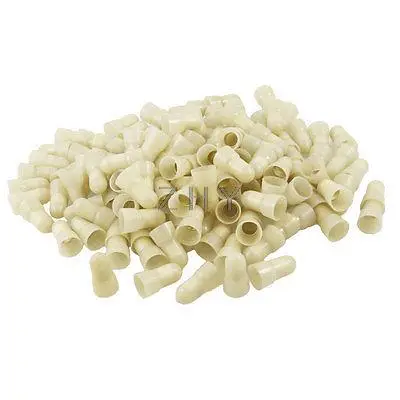 

150 Pcs 10mm Tin-plated Tube Dia Safe Closed End Wire Connectors Crimp Cap