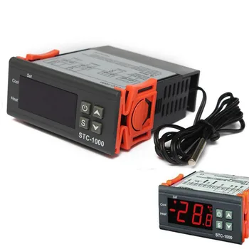 

Modules Temperature Controller 84x69x34mm Digital Adjustable Thermostat Replacement 110-220V