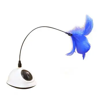 

Cat Toy Mouse Double Effect Electric Cat Toy Feather Rotating Laser Pet Toy Fun Exercise Kitten Cat Toy